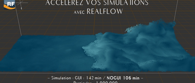 Accélérez vos simulations avec Realflow