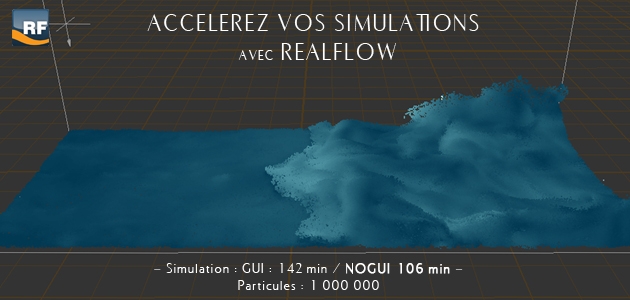 Accélérez vos simulations avec Realflow